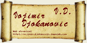 Vojimir Đokanović vizit kartica